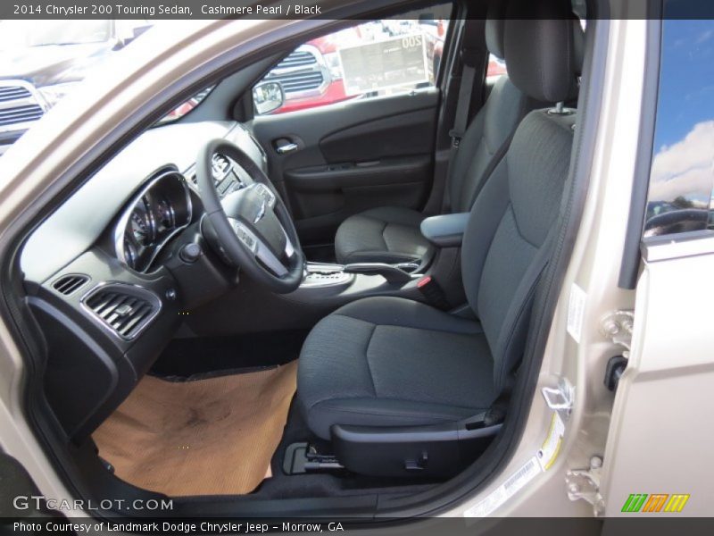 Cashmere Pearl / Black 2014 Chrysler 200 Touring Sedan