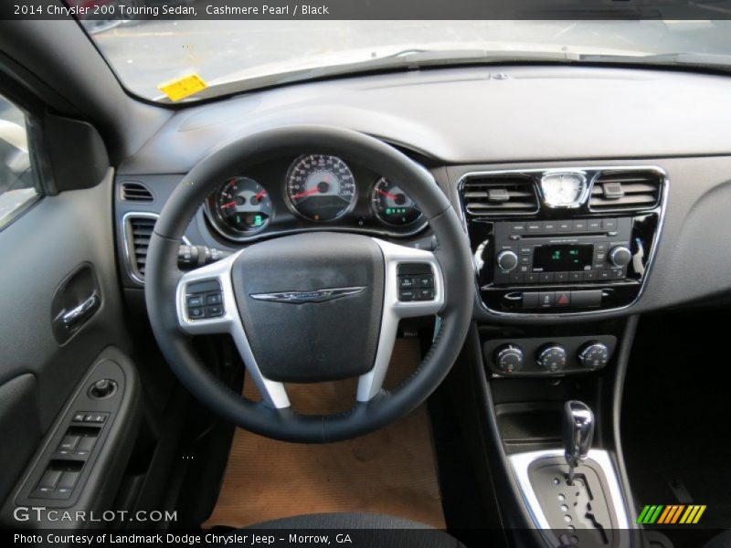 Cashmere Pearl / Black 2014 Chrysler 200 Touring Sedan