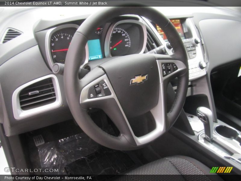 Summit White / Jet Black 2014 Chevrolet Equinox LT AWD