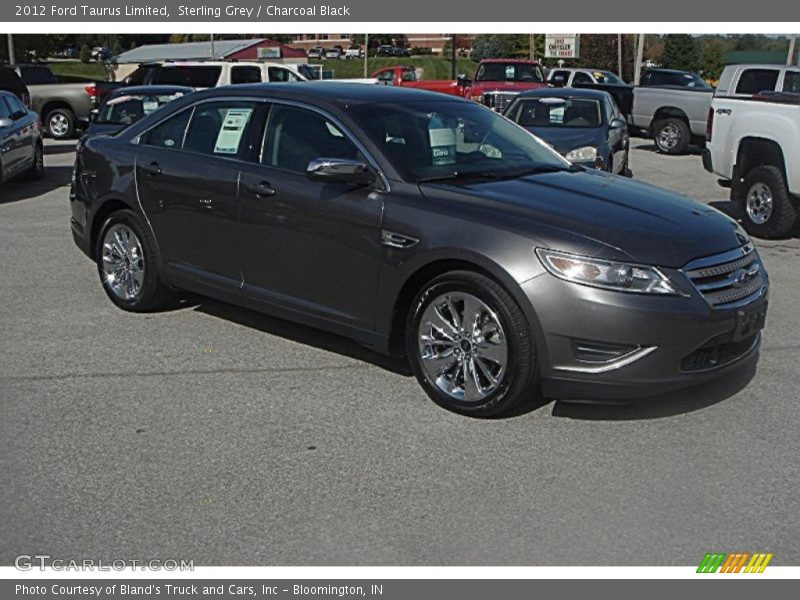 Sterling Grey / Charcoal Black 2012 Ford Taurus Limited