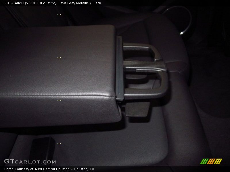 Lava Gray Metallic / Black 2014 Audi Q5 3.0 TDI quattro