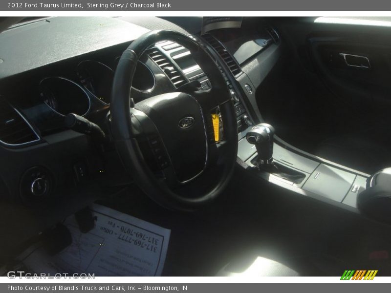 Sterling Grey / Charcoal Black 2012 Ford Taurus Limited