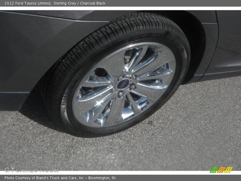 Sterling Grey / Charcoal Black 2012 Ford Taurus Limited