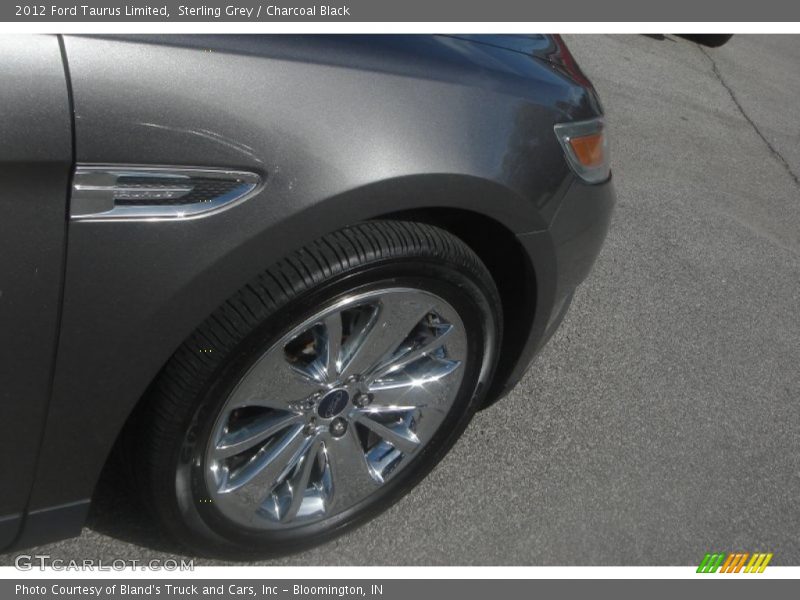 Sterling Grey / Charcoal Black 2012 Ford Taurus Limited