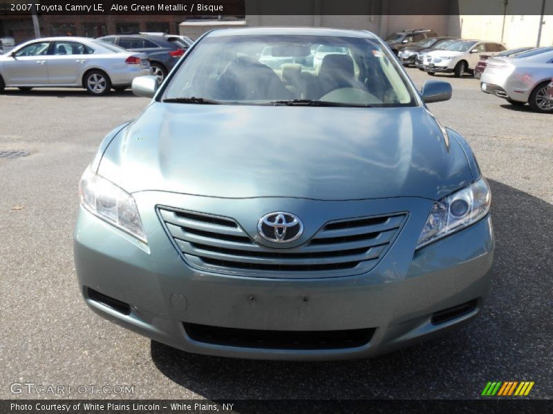 Aloe Green Metallic / Bisque 2007 Toyota Camry LE