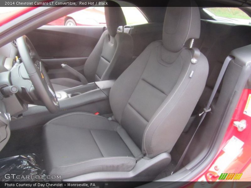 Front Seat of 2014 Camaro LT Convertible