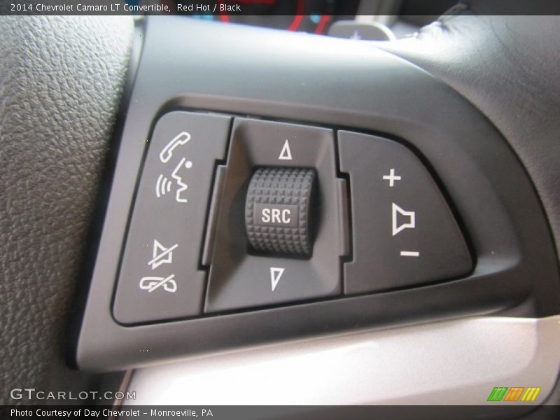 Controls of 2014 Camaro LT Convertible