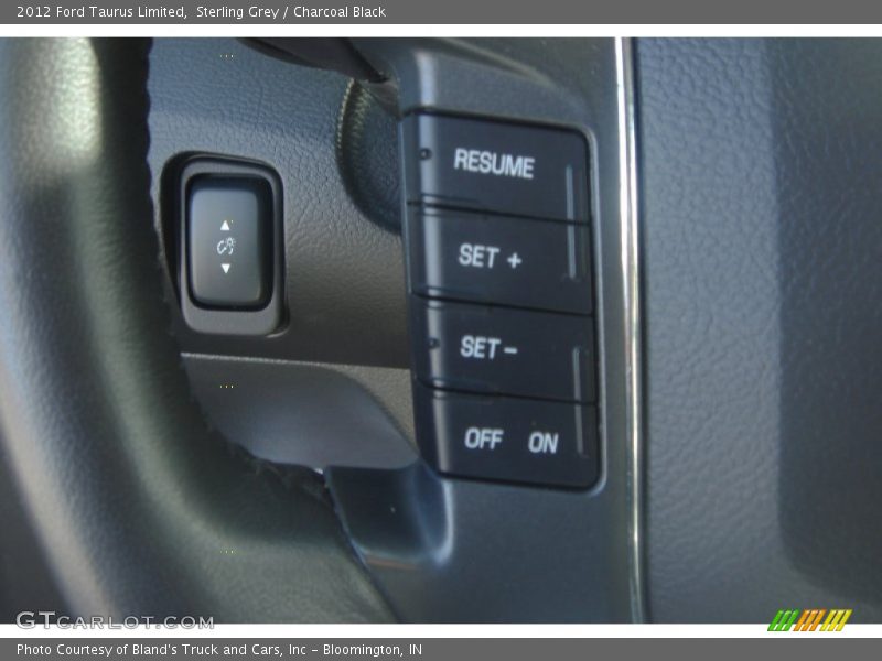 Sterling Grey / Charcoal Black 2012 Ford Taurus Limited