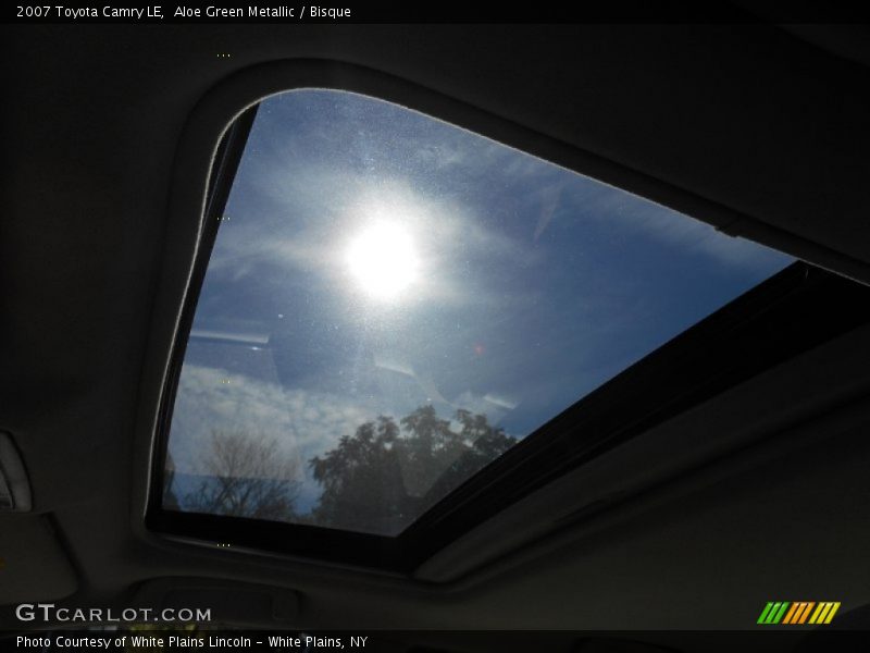 Aloe Green Metallic / Bisque 2007 Toyota Camry LE