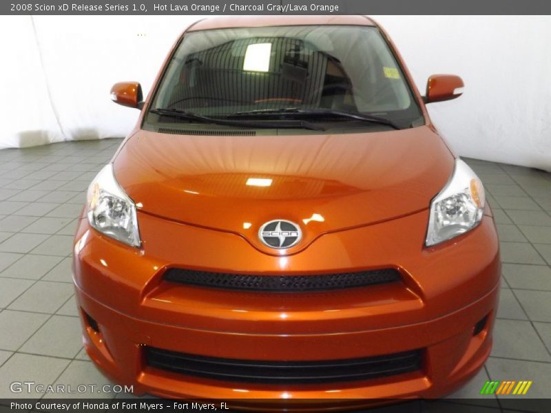 Hot Lava Orange / Charcoal Gray/Lava Orange 2008 Scion xD Release Series 1.0