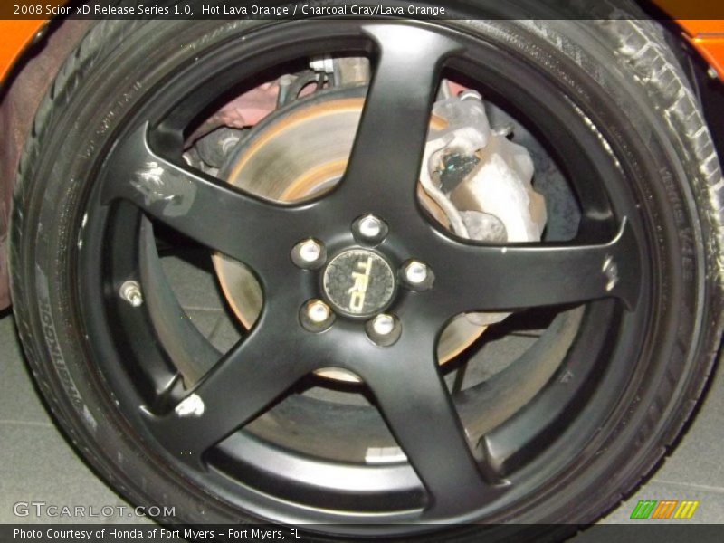 Hot Lava Orange / Charcoal Gray/Lava Orange 2008 Scion xD Release Series 1.0