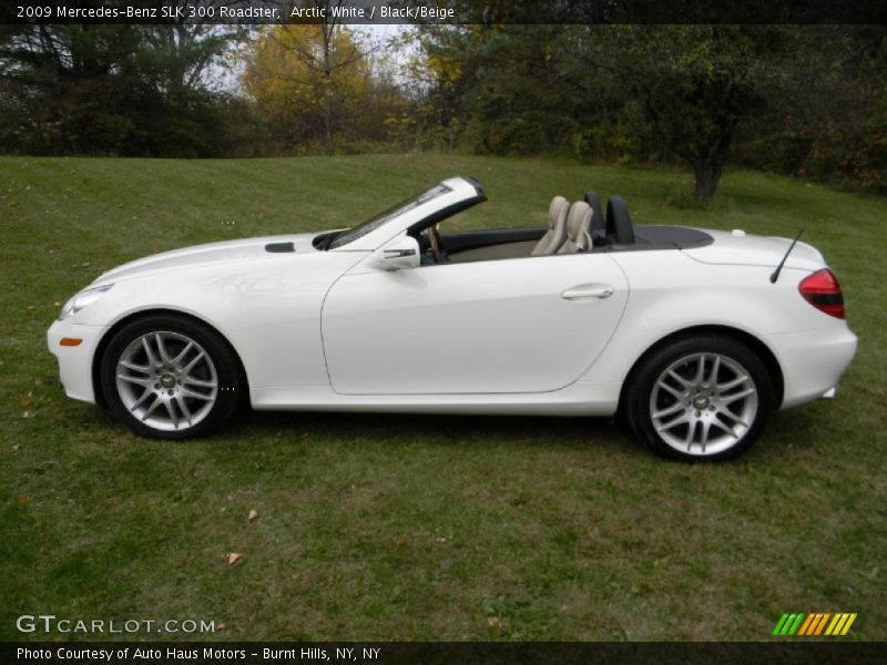  2009 SLK 300 Roadster Arctic White