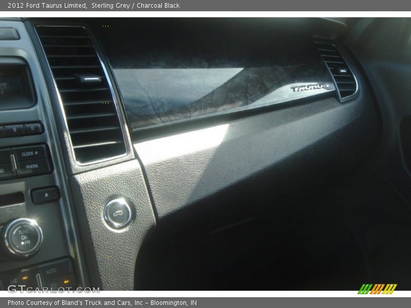 Sterling Grey / Charcoal Black 2012 Ford Taurus Limited