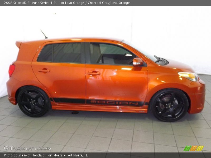 Hot Lava Orange / Charcoal Gray/Lava Orange 2008 Scion xD Release Series 1.0
