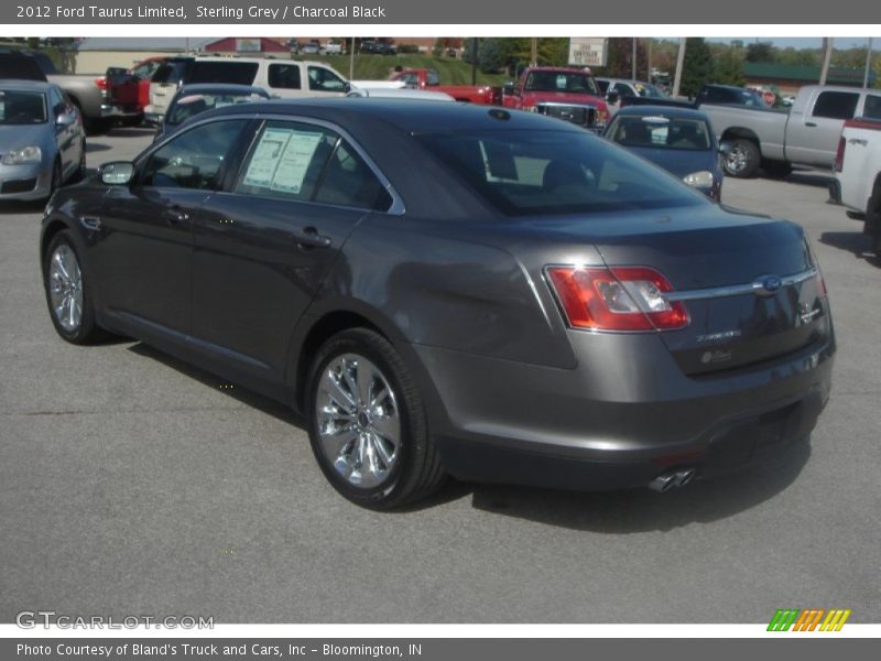 Sterling Grey / Charcoal Black 2012 Ford Taurus Limited