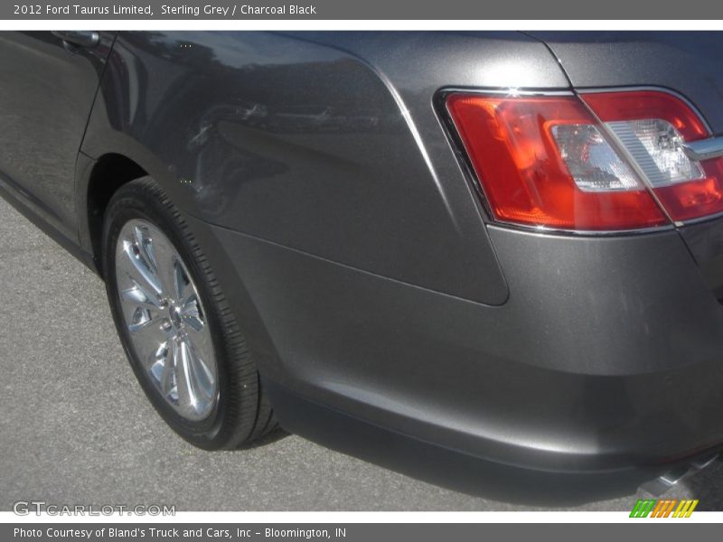 Sterling Grey / Charcoal Black 2012 Ford Taurus Limited