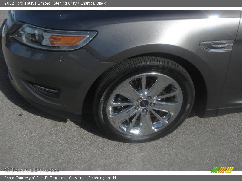Sterling Grey / Charcoal Black 2012 Ford Taurus Limited