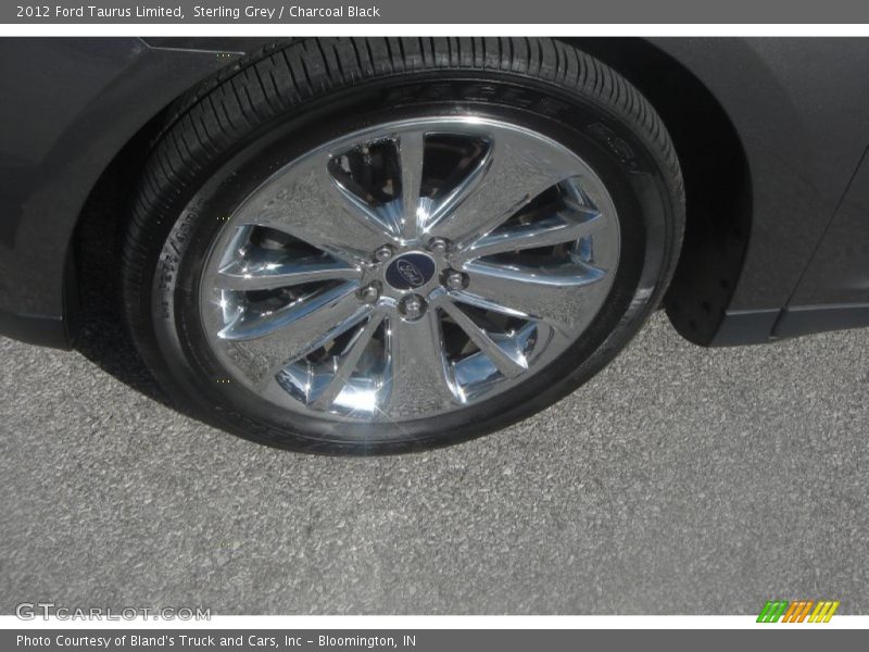 Sterling Grey / Charcoal Black 2012 Ford Taurus Limited