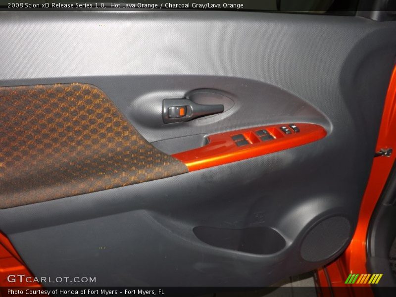 Hot Lava Orange / Charcoal Gray/Lava Orange 2008 Scion xD Release Series 1.0