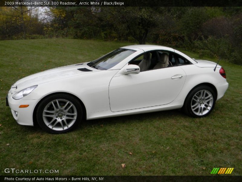 Front 3/4 View of 2009 SLK 300 Roadster
