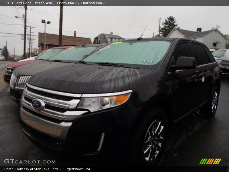 Ebony Black / Charcoal Black 2011 Ford Edge Limited AWD