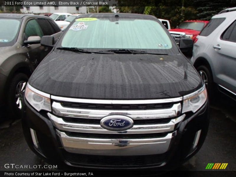 Ebony Black / Charcoal Black 2011 Ford Edge Limited AWD