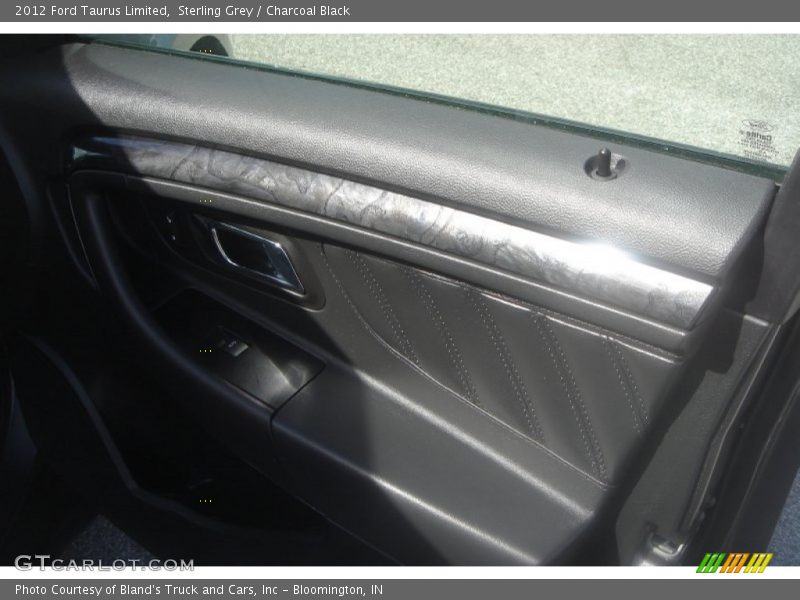 Sterling Grey / Charcoal Black 2012 Ford Taurus Limited