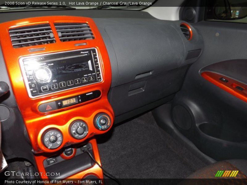 Hot Lava Orange / Charcoal Gray/Lava Orange 2008 Scion xD Release Series 1.0