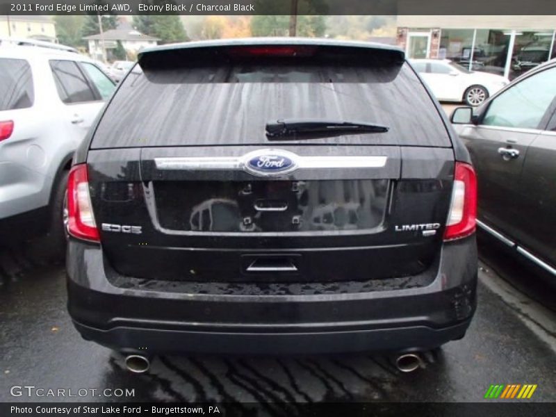 Ebony Black / Charcoal Black 2011 Ford Edge Limited AWD