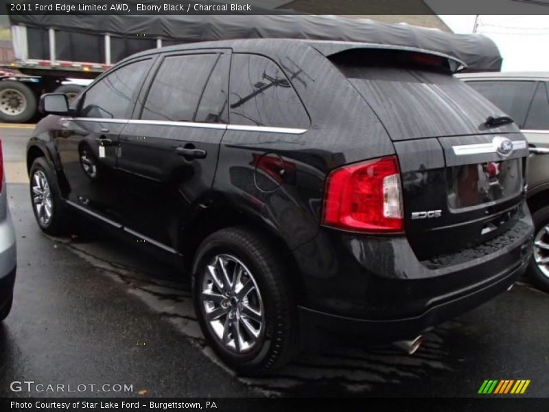 Ebony Black / Charcoal Black 2011 Ford Edge Limited AWD