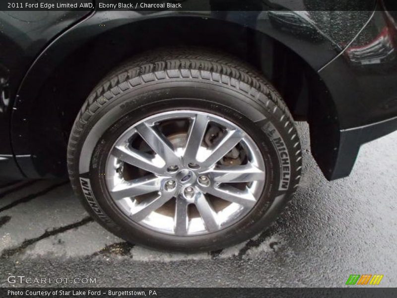 Ebony Black / Charcoal Black 2011 Ford Edge Limited AWD