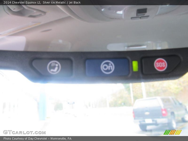 Silver Ice Metallic / Jet Black 2014 Chevrolet Equinox LS