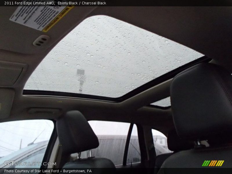 Ebony Black / Charcoal Black 2011 Ford Edge Limited AWD