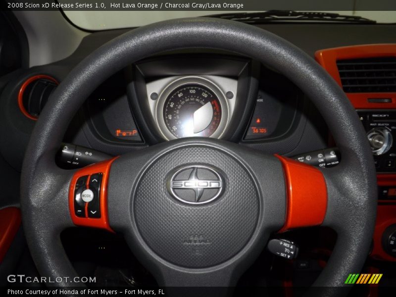 Hot Lava Orange / Charcoal Gray/Lava Orange 2008 Scion xD Release Series 1.0
