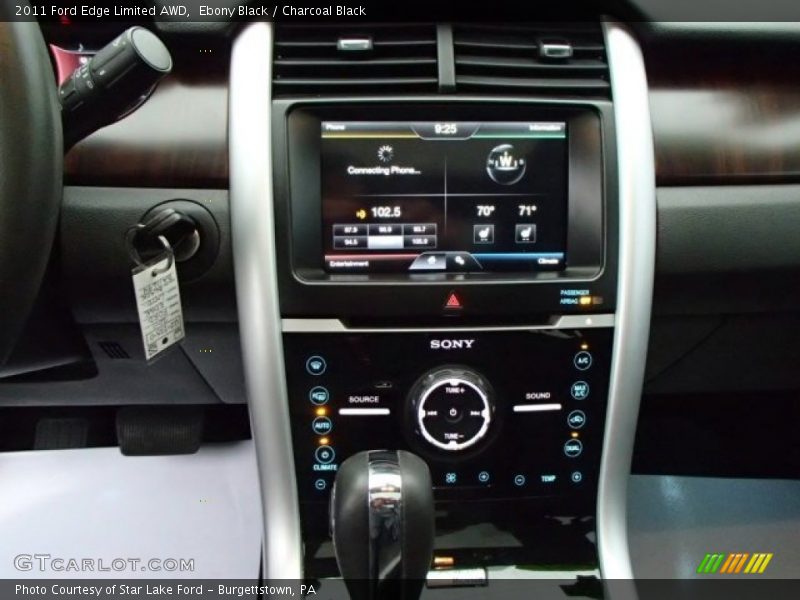Ebony Black / Charcoal Black 2011 Ford Edge Limited AWD