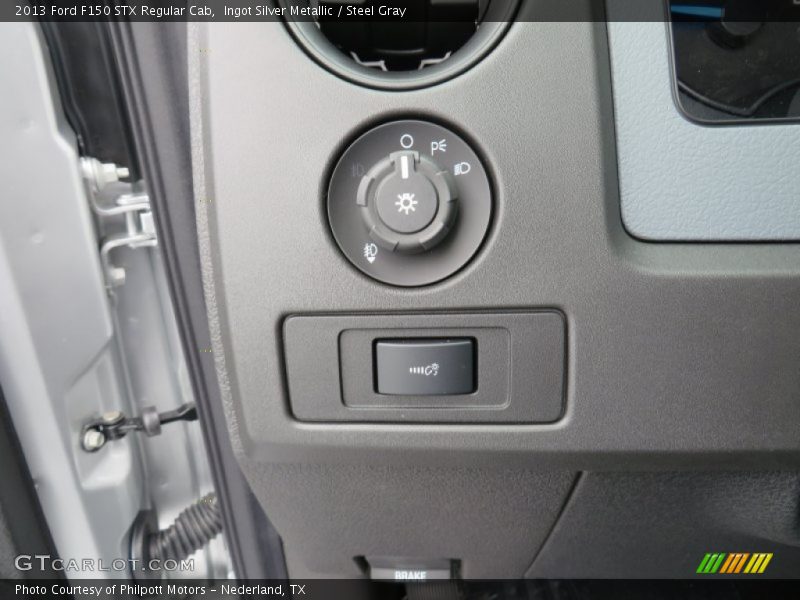 Ingot Silver Metallic / Steel Gray 2013 Ford F150 STX Regular Cab