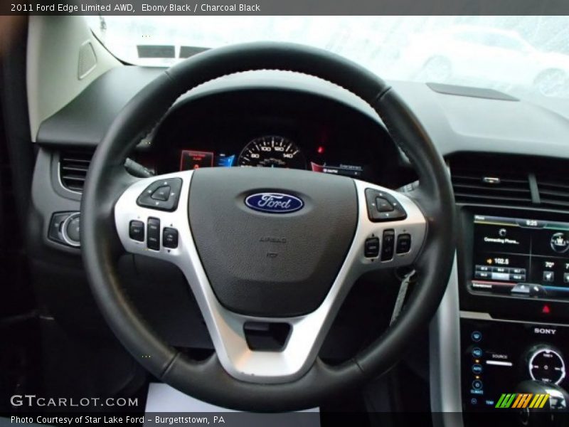 Ebony Black / Charcoal Black 2011 Ford Edge Limited AWD