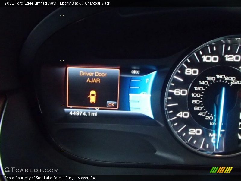 Ebony Black / Charcoal Black 2011 Ford Edge Limited AWD