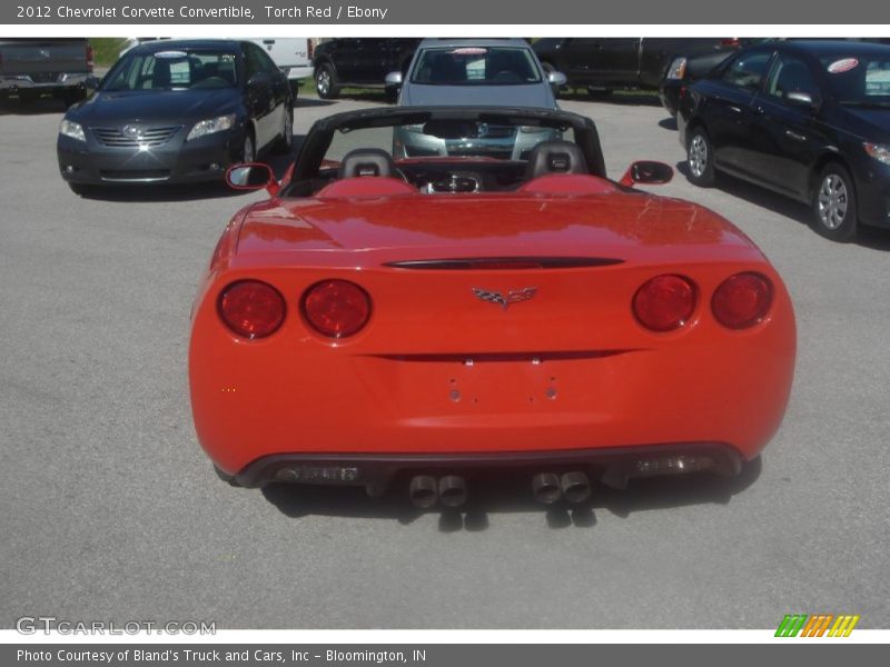 Torch Red / Ebony 2012 Chevrolet Corvette Convertible