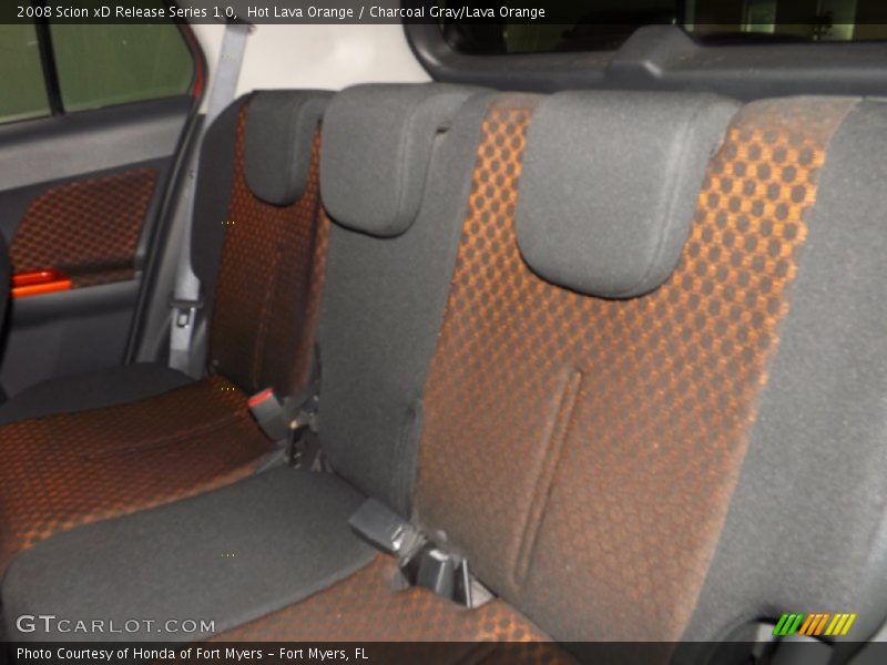 Hot Lava Orange / Charcoal Gray/Lava Orange 2008 Scion xD Release Series 1.0