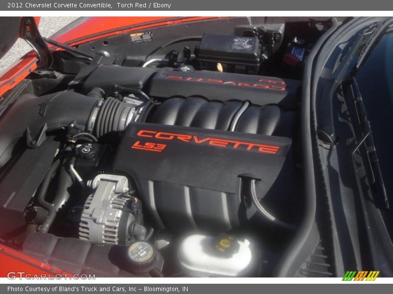 Torch Red / Ebony 2012 Chevrolet Corvette Convertible