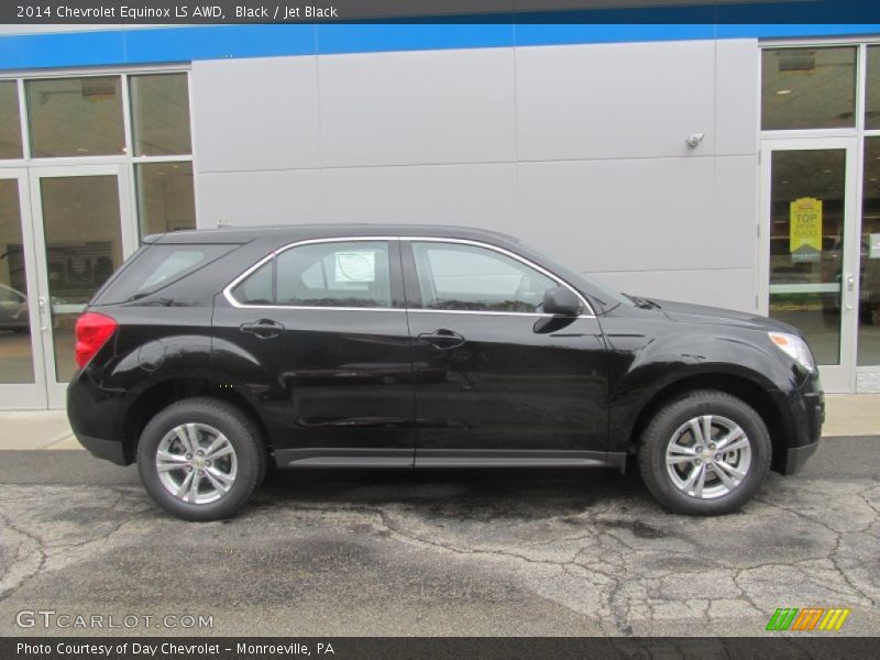 Black / Jet Black 2014 Chevrolet Equinox LS AWD