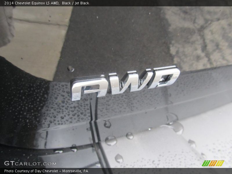 Black / Jet Black 2014 Chevrolet Equinox LS AWD