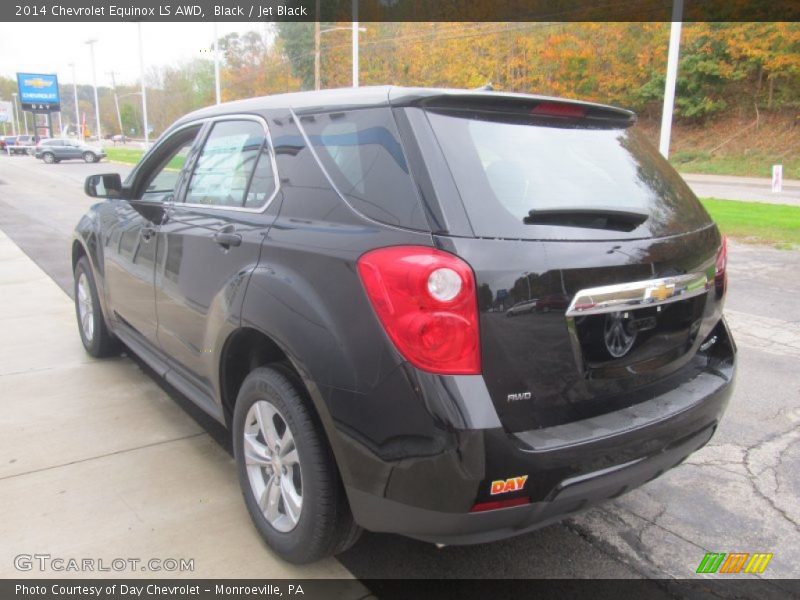 Black / Jet Black 2014 Chevrolet Equinox LS AWD