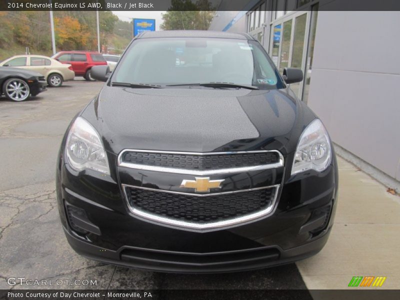 Black / Jet Black 2014 Chevrolet Equinox LS AWD