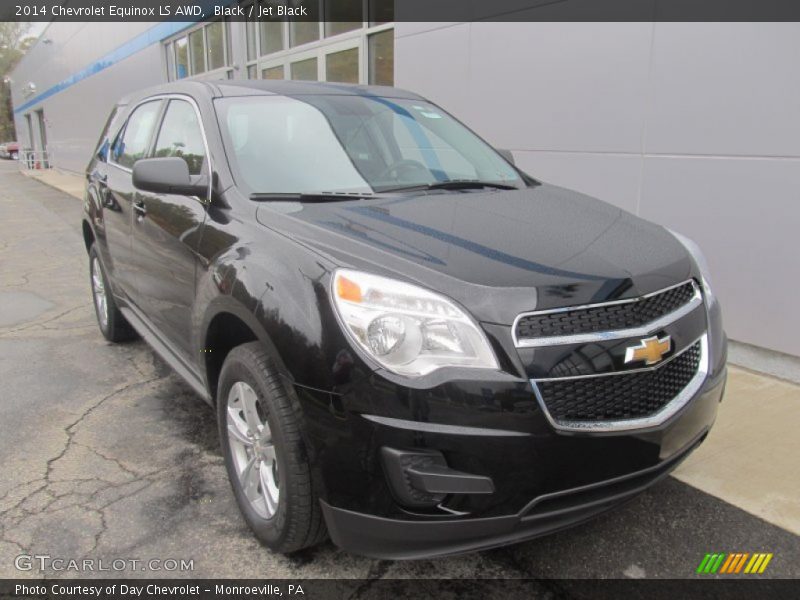 Black / Jet Black 2014 Chevrolet Equinox LS AWD
