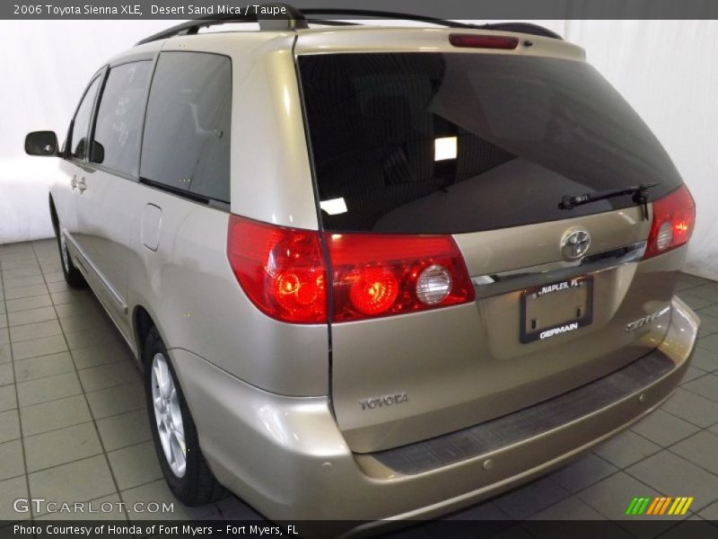 Desert Sand Mica / Taupe 2006 Toyota Sienna XLE