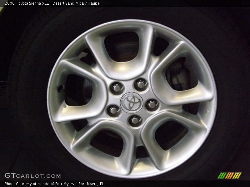 Desert Sand Mica / Taupe 2006 Toyota Sienna XLE