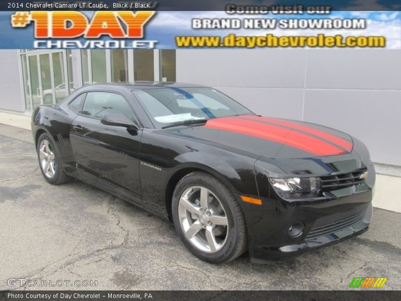 Black / Black 2014 Chevrolet Camaro LT Coupe