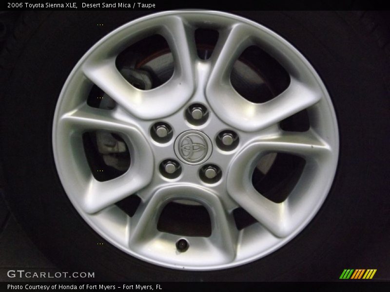 Desert Sand Mica / Taupe 2006 Toyota Sienna XLE